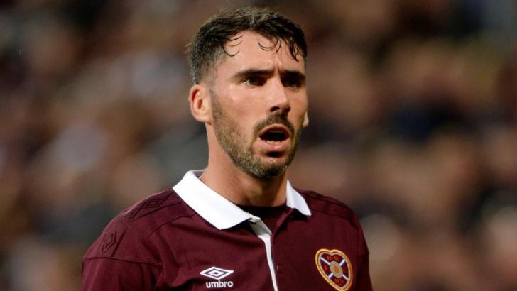 Hearts defender Michael Smith